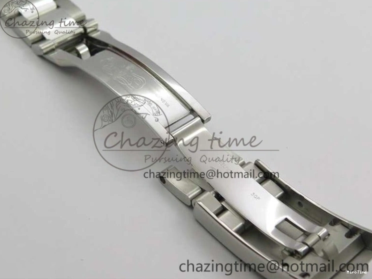 MiroTime 0125 Sporty DateJust 126334 SS Noob 1:1 904L Best Edition Blue Dial Diamond on Oyster Bracelet A 3164